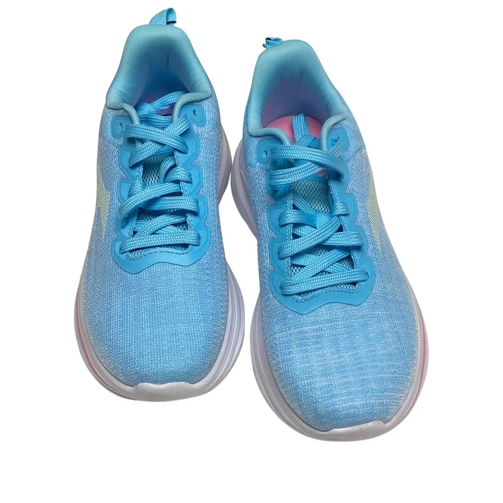Avia Womens Running Sneakers Light Blue Pink Athletic Shoes Size 6‎ NEW